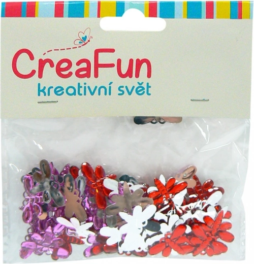 Diamanti decorativi Libellula 12 × 20 mm, set da 8 pz