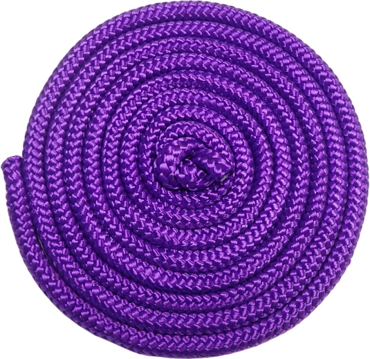 Corda per ginnastica Kubisport 3 m viola