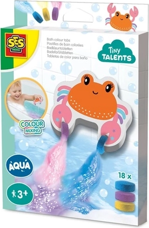 SES pastiglie per colorare l’acqua del bagno – granchio (18 pz)