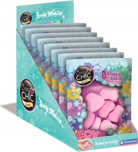 Crazy Chic bombe da bagno a cuoricino