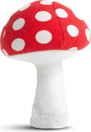 Fungo decorativo in tessuto 16 cm