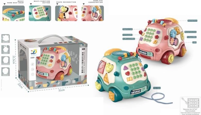 Telefono auto interattivo per bambini