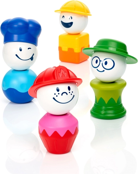 SmartMax Moji primi personaggi – costruzioni magnetiche 12 pezzi