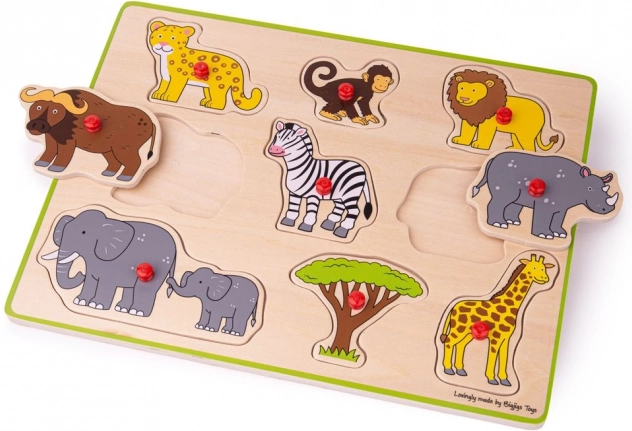 Puzzle ad incastro Safari