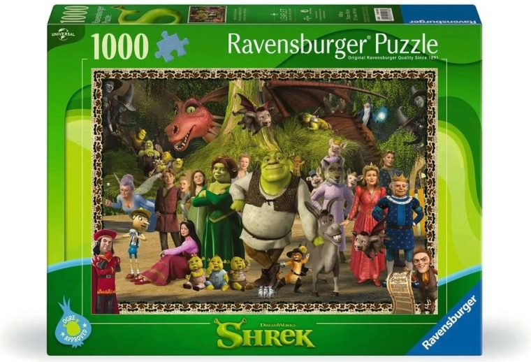 Puzzle Ravensburger Shrek: un classico intramontabile da 1000 pezzi
