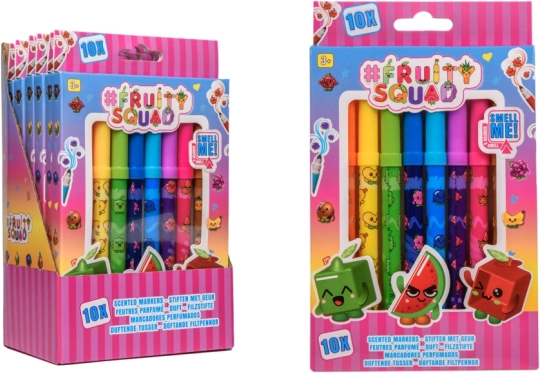 Pennarelli profumati 10 pz