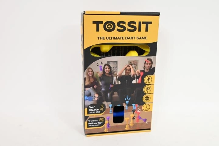 Tossit set iniziale di freccette a ventosa 7 pz blu/giallo