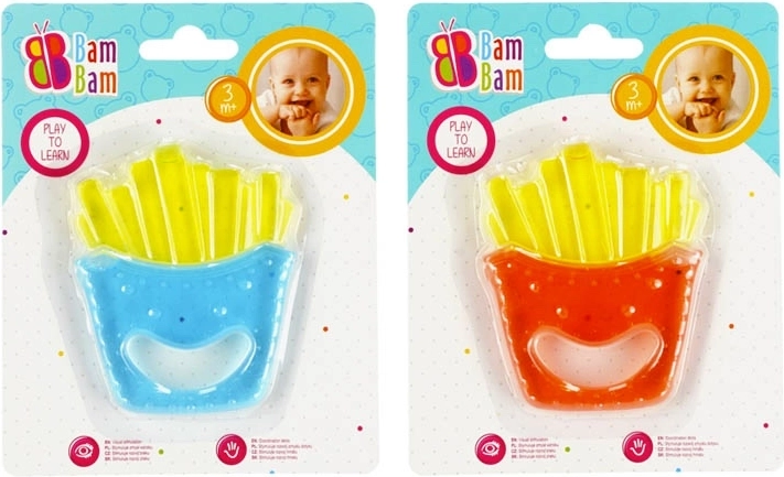 Massaggiagengive a forma di patatine fritte - 1 pezzo