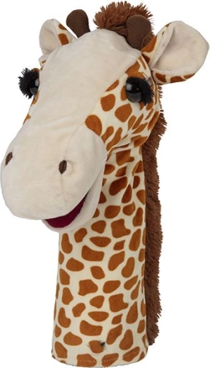 Marionetta da mano in peluche Giraffa Nature Planet