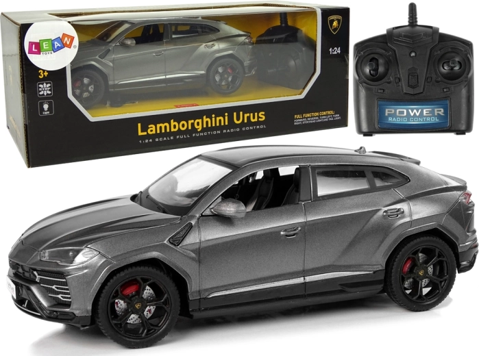 Auto RC 1:24 LAMBORGHINI Urus con luci LED e telecomando 2,4 GHz