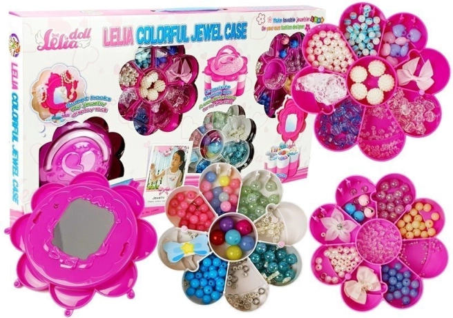 Set fai-da-te per gioielli Scatolina pieghevole con specchio