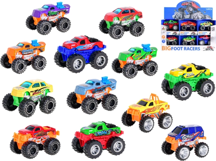 Auto fuoristrada in metallo a ruota libera 7,5–8,5 cm