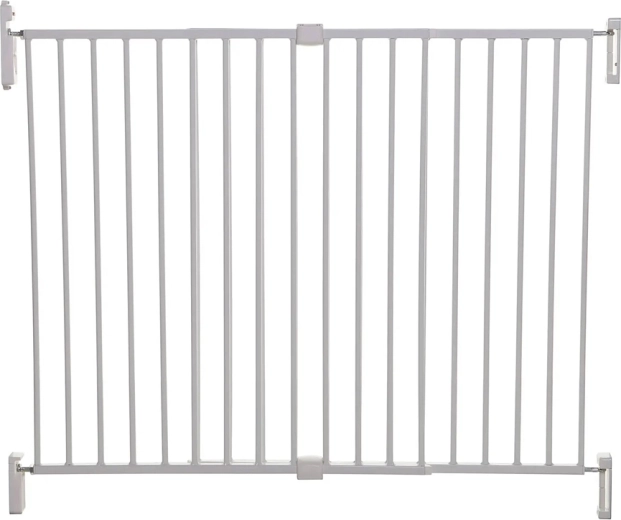 Barriera di sicurezza DREAMBABY Broadway, 2 pezzi, extra larga, 76–134,5 cm, bianca