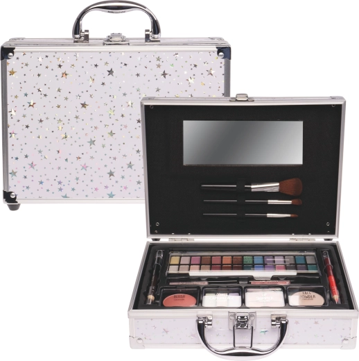 Beauty case cosmetico medio bianco