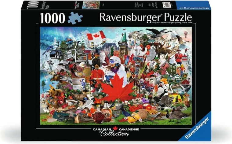 Puzzle Ravensburger Canadian Collection: Ó, Canada 1000 pezzi