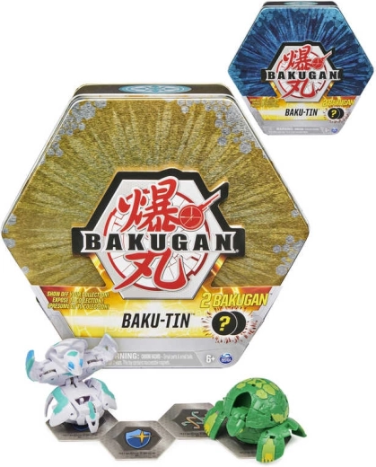 Spin Master Bakugan box in latta con Bakugan esclusivo e accessori