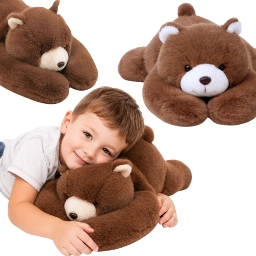 Orsetto di peluche zavorrato Woopie per il relax, 65 cm