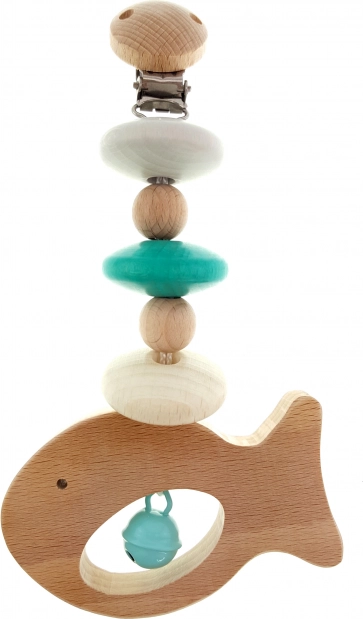 Clip per passeggino Pesciolino Turchese