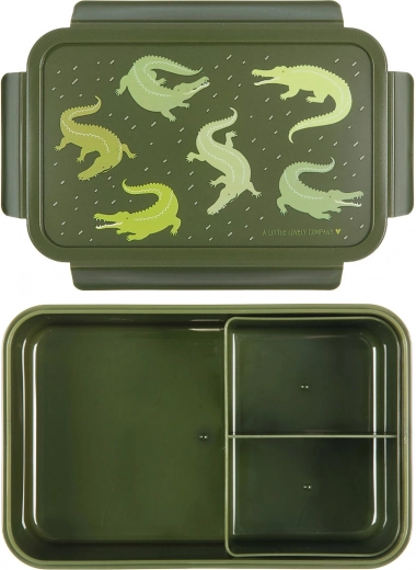 A Little Lovely Company - Portapranzo per bambini – Coccodrillo