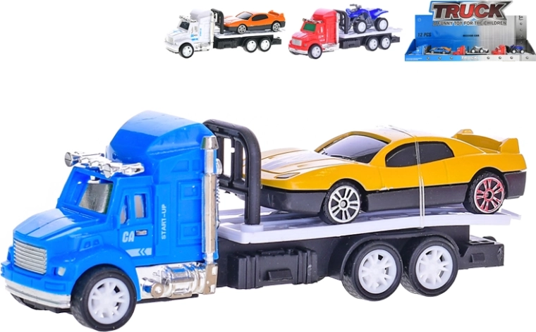 Camion a retrocarica con mini veicolo 12,5 cm