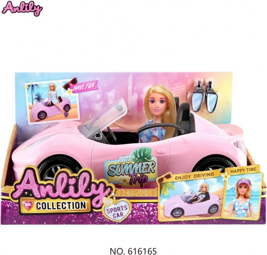 Bambola Marta con auto e accessori