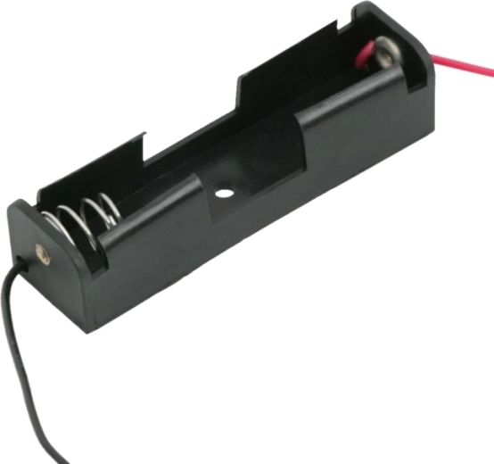 Portabatterie per 1 batteria AA con cavo da 12 cm