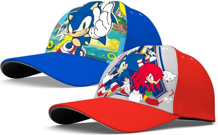 Cappellino con visiera SONIC per bambini 52/54 cm