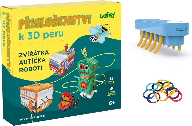 Animaletti correnti per penna 3D WIKY – confezione ceca
