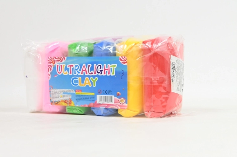 Pasta modellabile in schiuma XL – set da 6 pz