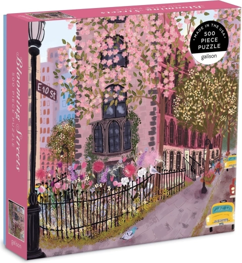 Puzzle Strade in fiore – 500 pezzi GALISON