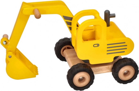 Escavatore in legno