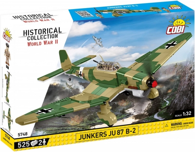 Kit di montaggio aereo Junkers Ju 87 B-2 STUKA 1:32