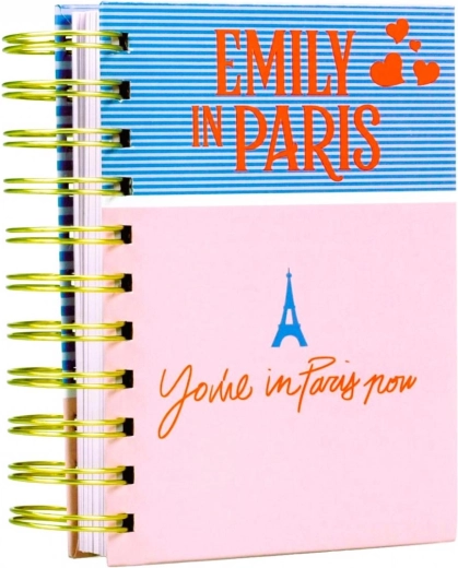 Quaderno a spirale Emily in Paris (Netflix)