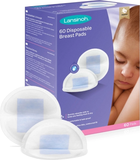 Lansinoh coppette assorbilatte monouso 60 pz