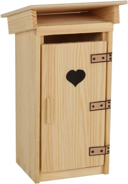 Kit di montaggio in legno della latrina 1:16 – modello da incollare