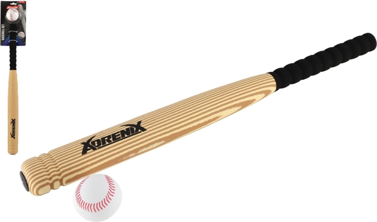 Set da baseball in schiuma per bambini con mazza e pallina