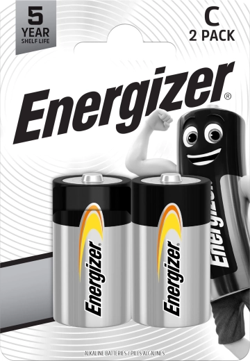 Energizer Everyday batterie alcaline C (LR14) 1,5 V, 2 pz