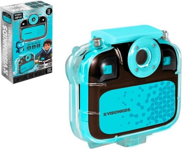 Videocamera sportiva per bambini Vision Kids impermeabile con ricarica USB