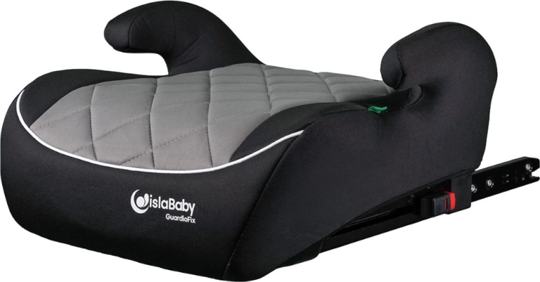 IslaBaby GuardioFix rialzo auto con ISOFIX 125–150 cm, grigio