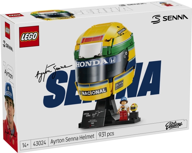 LEGO Editions casco Ayrton Senna