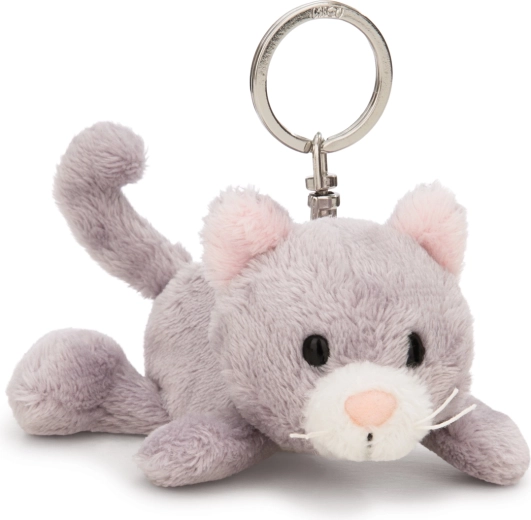 Portachiavi NICI gatto grigio sdraiato Green 10 cm