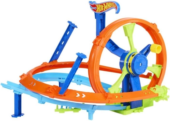 loop turbo da corsa Hot Wheels – set acrobatico con booster
