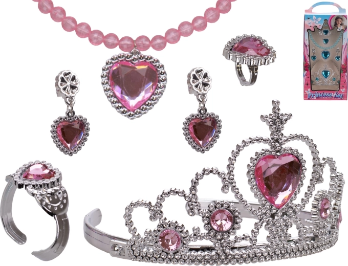 Set di bellezza per bambine da principessa 6 pz
