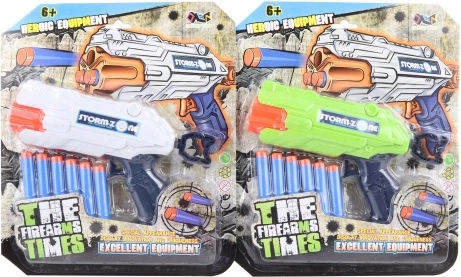 Pistola a proiettili in schiuma per bambini