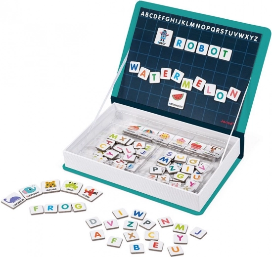 Janod Magnetibook Alfabeto Inglese