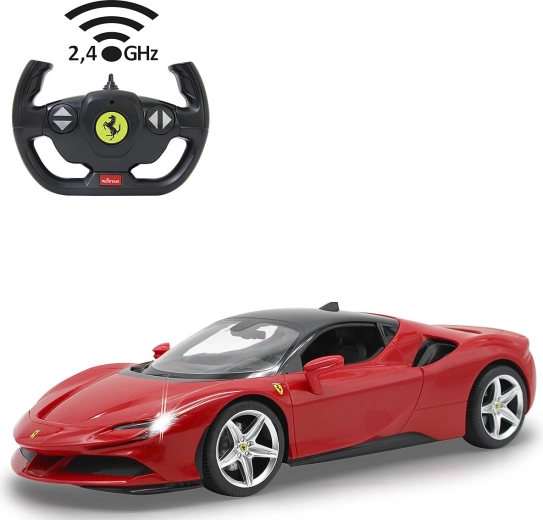 Auto RC Jamara Ferrari SF90 Stradale 1:14 rossa - 1 pezzo
