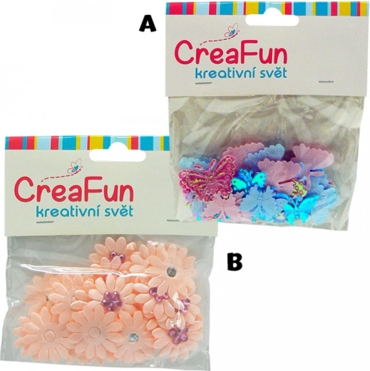 Costruzioni creative Fiore e Farfalla, 30 pezzi (24 mm)