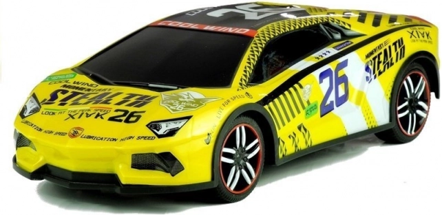 Auto sportivo RC radiocomandato 1:14 – giallo