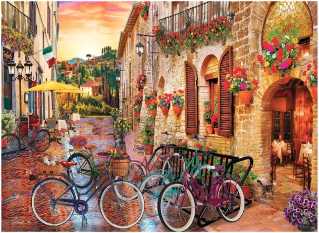 Puzzle In bicicletta per la Toscana 1000 pezzi