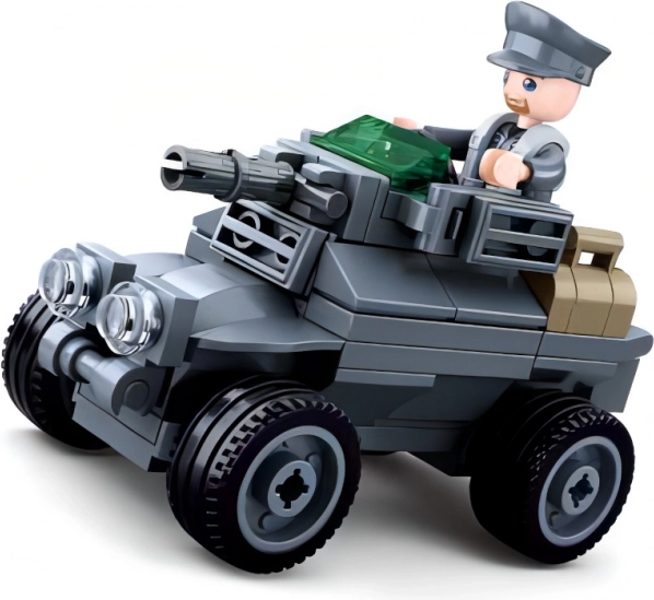 Sluban Army WW2 M38-B0680C Veicolo corazzato